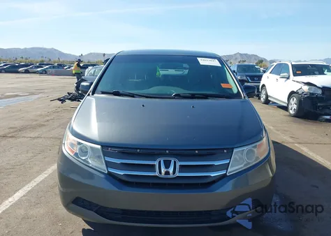 2012 Honda Odyssey Ex from USA, damaged, VIN 5FNRL5H45CB132650